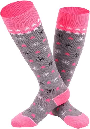 ANDORRA Kid's High-performance Merino Wool Ultra Light Pattern Socks in Saudi Arabia