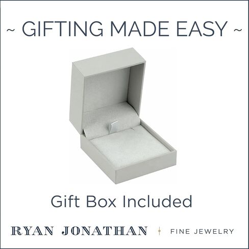 18k Palladium White Gold (No Nickel) Graduated Round Shape Pendant Enhancer Fine Jewelry for Women Gifts for Her (Mounting Only, Not All Stones Included) in Saudi Arabia
