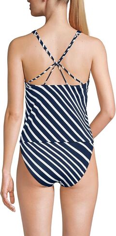 LANDS 'END WIND'S TUGLUSBING HIGH RECK STRAPPER BACK TANCHINI TOP in Kuwait