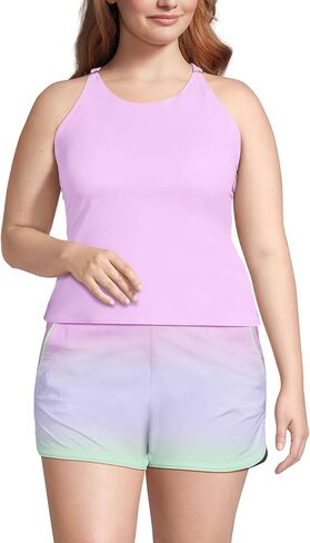 LANDS 'END WIND'S TUGLUSBING HIGH RECK STRAPPER BACK TANCHINI TOP in Kuwait
