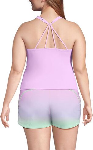 LANDS 'END WIND'S TUGLUSBING HIGH RECK STRAPPER BACK TANCHINI TOP in Kuwait