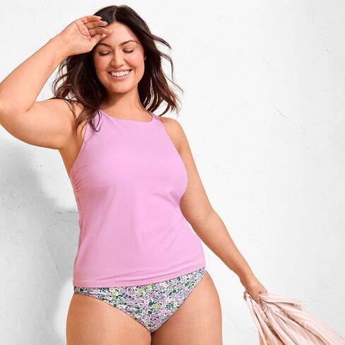 LANDS 'END WIND'S TUGLUSBING HIGH RECK STRAPPER BACK TANCHINI TOP in Kuwait