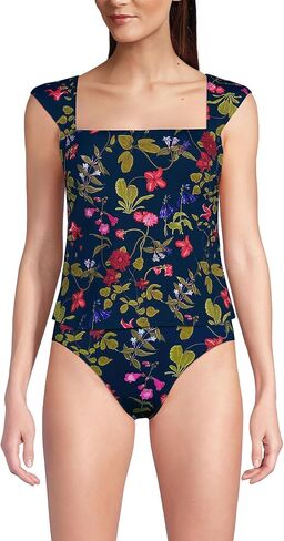 الأراضي 'نهاية النسائية مربعة الرقبة تحت الأسلاك مربع الخلفية الظهر tankini swimsuit in Saudi Arabia
