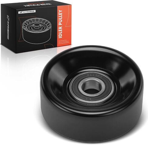 A-Premium Belt Idler Idler Pulley متوافقة مع Jeep Grand Cherokee ، Grand Wagoneer & Dodge Ram 1500/2500/3500 Van ، Durango ، Dakota ، Viper ، B150/B250/B350 ، B1500/B2500/B3500 ، D150/D250/D350 ، in Kuwait