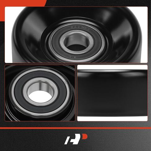 A-Premium Belt Idler Idler Pulley متوافقة مع Jeep Grand Cherokee ، Grand Wagoneer & Dodge Ram 1500/2500/3500 Van ، Durango ، Dakota ، Viper ، B150/B250/B350 ، B1500/B2500/B3500 ، D150/D250/D350 ، in Kuwait