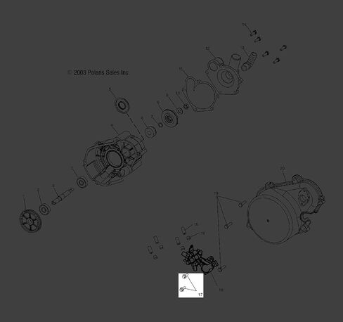 Polaris ATV Screw, Genuine OEM Part 7516607, Qty 1 in Saudi Arabia