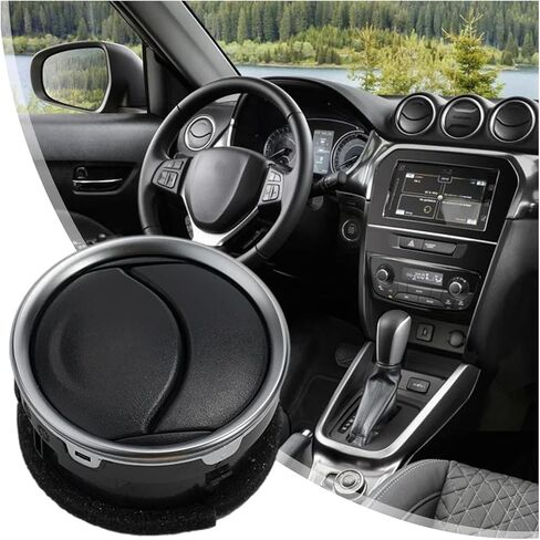 1pc Car A/C Air Conditioning Side Outlet Vent Black Vehicle Replacement Spare Parts 73630-56P00 Fit for Suzuki Fit for Vitara 2015-2021 in Saudi Arabia