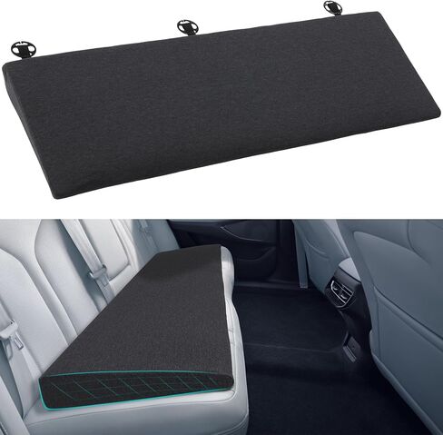 Balapet Car Seat Wedge Cushion Care Prack Press Pluder لملء المقعد الخلفي للسيارة لضبط تسطيح المقعد ، مريح للنوم ، ومناسب للمعدات الخلفية للسيارات ، وجذوع الشاحنات ، والمخيم in Saudi Arabia