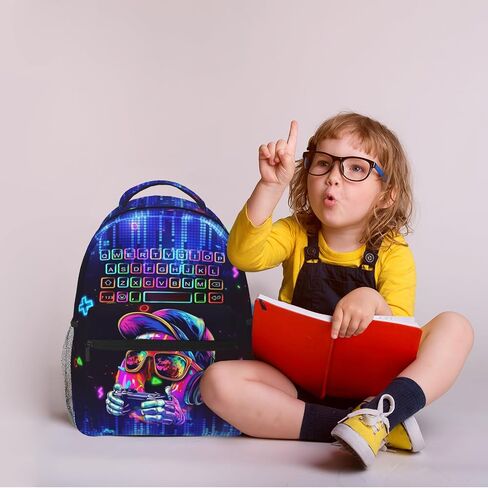15 بوصة ألعاب على ظهره للأولاد الذين تتراوح أعمارهم بين 6-8 ، وحرفية الكتب المدارس خفيفة الوزن مع سعة كبيرة وظهر مريح مبطن ، مثالية لرياض الأطفال والابتدائي in Kuwait