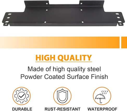 لجيب لرينجلر 1987-1995 1997-2006 YJ TJ 2-Door Steel Winch Plate LB اليسر in Saudi Arabia