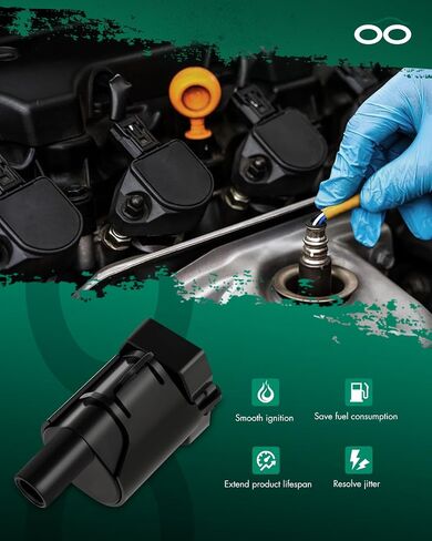 مجموعة ملفات الإشعال الجديدة 100% من SCITOO 8 قطع متوافقة مع سيارات Buick/Cadillac/Chevy/GMC/Hummer/Isuzu/Workhorse 1999-2007 مناسبة لـ OE: UF262 C1251 in Saudi Arabia