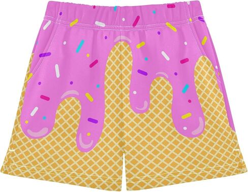 Girls Athletic Shorts Summer Casual Girls Sports Shorts with Pockets for 7-15Y in Saudi Arabia