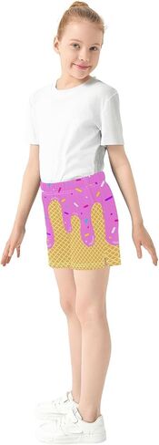 Girls Athletic Shorts Summer Casual Girls Sports Shorts with Pockets for 7-15Y in Saudi Arabia