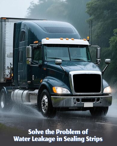 ختم باب السيارة K207-482 مناسب لـ Kenworth T600 T800 W900 ، تصميم مشبك Seal Door Door Weatherstrip في كلا الطرفين in Saudi Arabia