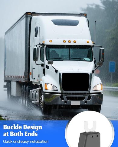 ختم باب السيارة K207-482 مناسب لـ Kenworth T600 T800 W900 ، تصميم مشبك Seal Door Door Weatherstrip في كلا الطرفين in Saudi Arabia