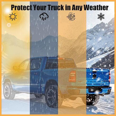 Tonneau Cover Seal Strip - 24.9Ft Truck Tailgate Seal Kit, Adhesive Rubber Weather Stripping for Pickups Tailgate, Camper Shell, Tonneau Cover, Truck Topper ＆ Cap in Saudi Arabia
