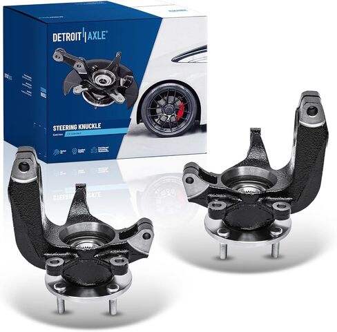 Detroit Axle - 2pc Dekincles Touring For 06-11 Ford Focus ، 2 مفاصل التوجيه وحمل العجلات 2006 2007 2008 2008 2010 2011 استبدال in Kuwait