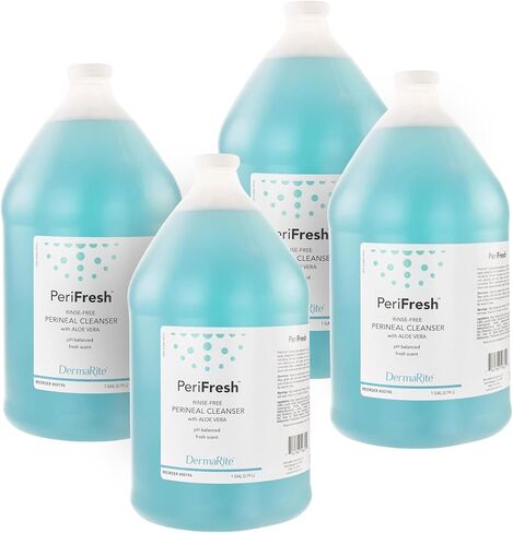 Dermarite PeriFresh Rinse-Free Perineal Cleanser 1 Gallon (128 Fl Oz) in Saudi Arabia