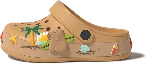 Sunporx Kids Girls Boys Clogs Garden Shoes Toddler/Little Kid Cartoonals Sandals Summer Wightweight Outdoor Beach Pool Shoes in Kuwait