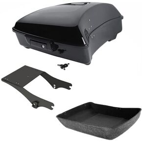 TCMT TOUR TOUR PACK TRUNT BACKREST ROCK RACK FIT FOR HARLEY TOURING ROAD ROAD Street Electra Glide 1997-2008 in Saudi Arabia