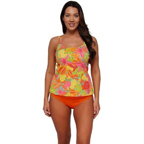 Sunsets Taylor Tankini Women's Swimsuit Top in Ribbed Fabric (Bottom Not Included) in Kuwait