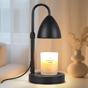 Candle Warmer Lamp with Timer Dimmable, Lamp Candle Warmer Birthday Gifts for Women, Black Adjustable Wax Melter Warmer for Jar Candles, House Warming Gift Home Decor in Saudi Arabia