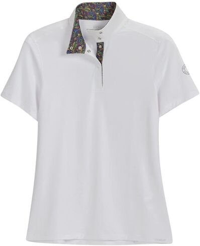 CoolBlast 100 Ladies' Showtime Short Sleeve Show Shirt, Color: Rainbow, Size: Xs in Saudi Arabia