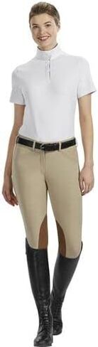 CoolBlast 100 Ladies' Showtime Short Sleeve Show Shirt, Color: Rainbow, Size: Xs in Saudi Arabia