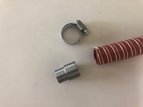 GenExhaust compatible with Honda EU2200i/EU2000i/EU1000i Generator 1" silicone tubing exhaust extension 4 foot length. in Saudi Arabia