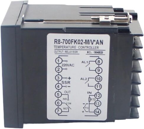 72 * 72mm 800 Degree Input PT100 0-10V 4-20mA PID Output SSR Relay 220V 24V 380V Thermostat 2Alarms Temperature Controller(2Alarm and Double OP,110-220V 0-10V Input) in Saudi Arabia