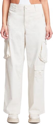 YMI Relaxed Fit Colored Cargo Utility Pant, Charcoal, S in Saudi Arabia