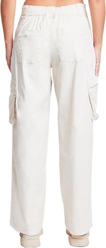 YMI Relaxed Fit Colored Cargo Utility Pant, Charcoal, S in Saudi Arabia