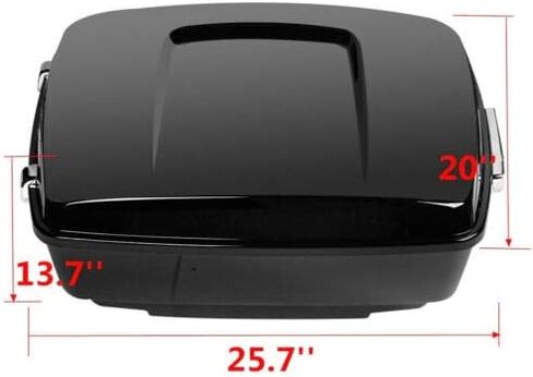 TCMT King Tour Pack Trunk Backrest Mounting Rack Luggage Rack Base Plate Fit For Harley Tour Pak Touring CVO Road King Road Glide Street Glide Electra Glide 2014-2025 in Saudi Arabia