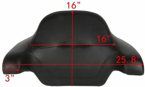 TCMT King Tour Pack Trunk Backrest Mounting Rack Luggage Rack Base Plate Fit For Harley Tour Pak Touring CVO Road King Road Glide Street Glide Electra Glide 2014-2025 in Saudi Arabia
