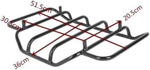 TCMT King Tour Pack Trunk Backrest Mounting Rack Luggage Rack Base Plate Fit For Harley Tour Pak Touring CVO Road King Road Glide Street Glide Electra Glide 2014-2025 in Saudi Arabia