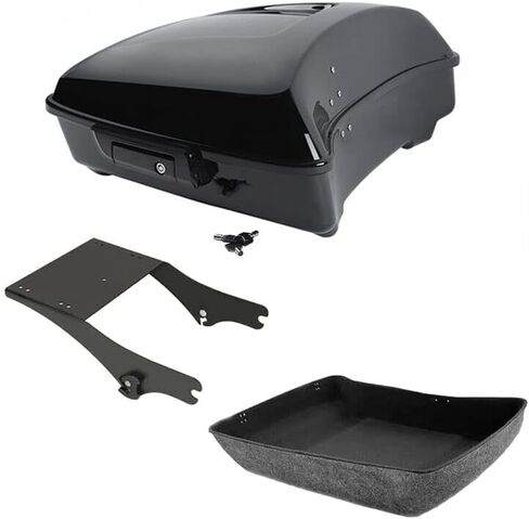 TCMT TOUR TOUR PACK TRUNT BACKREST ROCK RACK FIT FOR HARLEY TOURING ROAD ROAD Street Electra Glide 1997-2008 in Saudi Arabia