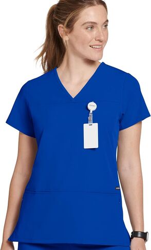 Jockey Women's Scrubs Women's True Fit Crossover V-Neck Scrub Top in Saudi Arabia