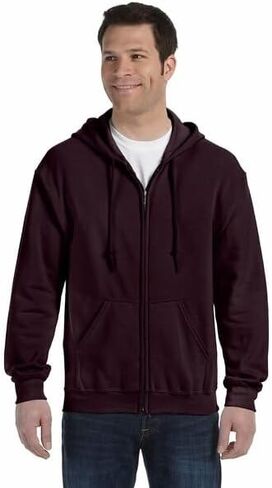 Gildan Men's Full Zip Hooded Sweatshirt in Saudi Arabia