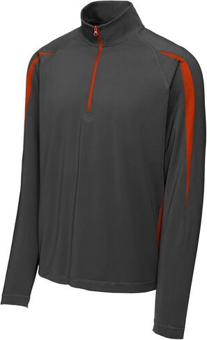Sport-Tek Sport-Wick Stretch 1/2-Zip Colorblock Pullover ST851 in Kuwait