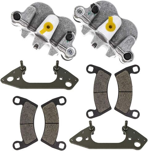 NICHE Front Left Right Brake Caliper Pad Set for 2014-2019 Polaris Ranger Crew 900 RZR 1000 1912135 1912261 1912262 in Saudi Arabia