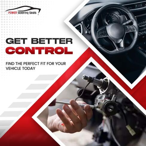 أختام التوجيه السلطة - طقم ختم مضخة التوجيه الدقيق للذات | O-Ring and Sealing Kit لـ Dodge Charger 2011-2014 | إكمال استبدال ختم أجزاء التوجيه in Kuwait