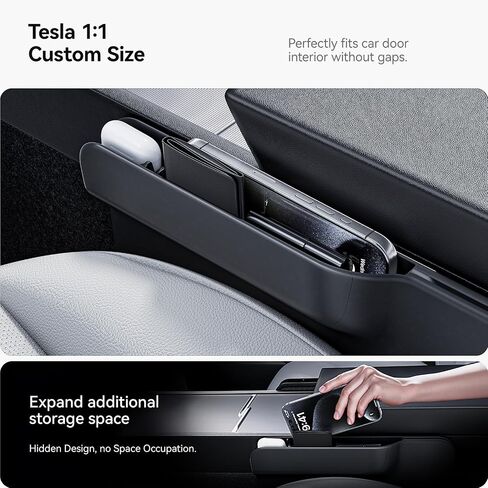 YONZEE 2-in-1 Car Steering Wheel Desk Tray & Car Seat Gap Filler Organizer – Foldable Carbon Fiber Look Table for Laptop, Eating, Writing – Universal Fit for Most Vehicles in Kuwait