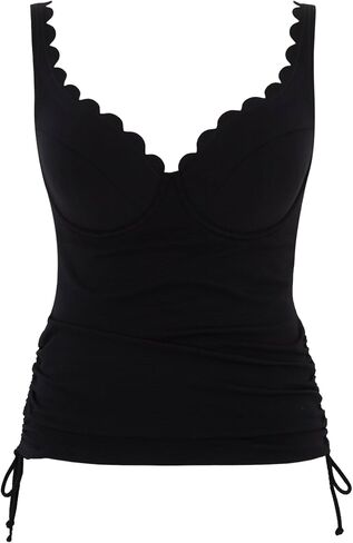 Panache Women's Selena Plunge Tankini Top - ملابس سباحة قابلة للتعديل ، داعمة وأنيقة in Saudi Arabia
