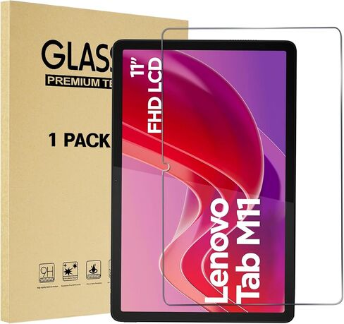 ProCase 2 Pack واقي شاشة لجهاز Lenovo Tab M11 2024، واقي غشاء من الزجاج المقسى لجهاز Lenovo 11" Tab M11 2024 Release in Saudi Arabia