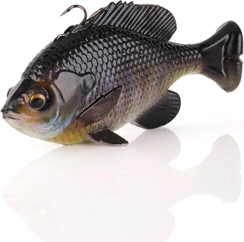 3D Pulse Tail Bluegill Line Thru 5 1/2" Crappie (Slow Sink) in Saudi Arabia
