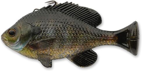 3D Pulse Tail Bluegill Line Thru 5 1/2" Crappie (Slow Sink) in Saudi Arabia
