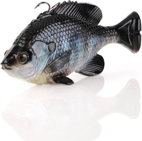 3D Pulse Tail Bluegill Line Thru 5 1/2" Crappie (Slow Sink) in Saudi Arabia