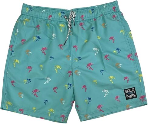 جذوع السباحة للرجال الكلاسيكية | أنماط وألوان Mifiple | شورتات مجلس الإدارة مستوحاة من ثقافة تصفح كاليفورنيا in Kuwait