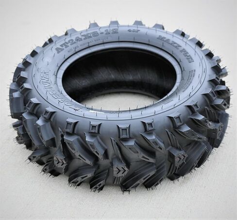 Forerunner Maxx Plus M/T ATV UTV Mud Off-Road Tire-24x8.00-12 24x8-12 24x8x12 40F Load Range 6 Ply BSW Black Side Wall in Saudi Arabia