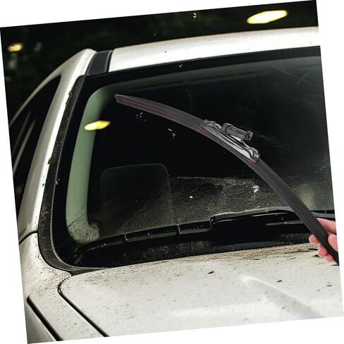 Amosfun AmoSfun Frameless Wiper Strip Tool Tool Date Car Piper Tool لتعزيز الأداء السهل التثبيت وتناسب مقاومة الرياح للمركبات in Saudi Arabia